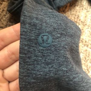 Lululemon blue grey jogger crop legging